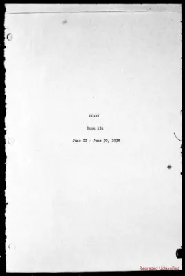 Volume 131, June 22 – June 30, 1938