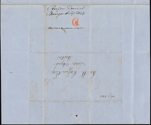 Rufus Daniel to George Coffin, 11 April 1849