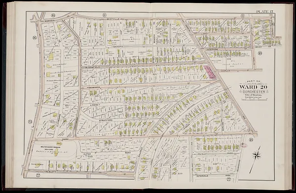 Atlas of the city of Boston, Dorchester, Mass., vol. 5 : from actual surveys and official plans