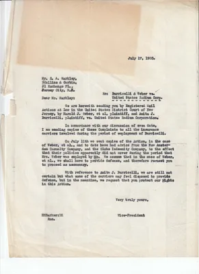 Letters Sent to E.A. Markley, July 17, 1935