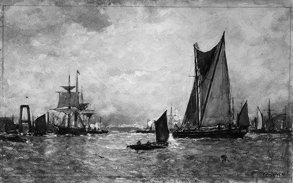 Moonlight on the Thames