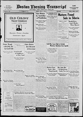 Boston Evening Transcript