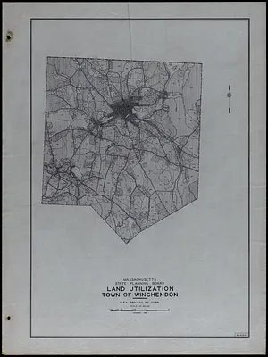 Land Utilization Town of Winchendon