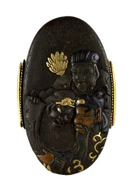 Kashira with the Chinese Generals Kanyu, Gentoku and Chohi