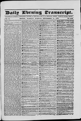 Daily Evening Transcript