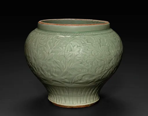 Jar:  Celadon Ware