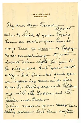Letter from Madge Gates Wallace to Jessie McDearmon