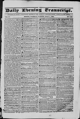 Daily Evening Transcript