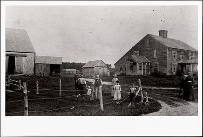 Nymphas Marston house 1889, later owned by the Heman Thomas family