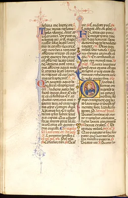 Leaf from Breviary