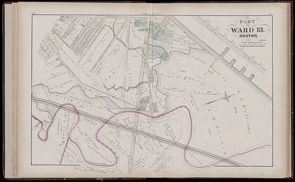 Atlas of the county of Suffolk, Massachusetts : vol. 2nd late city of Roxbury, now wards 13-14 and 15, city of Boston
