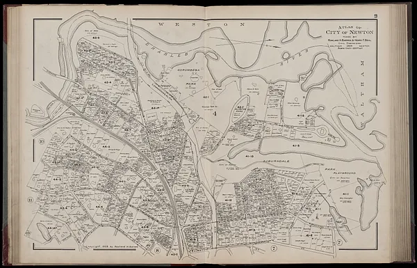 Atlas of the city of Newton, Massachusetts