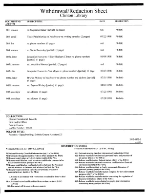 Resumes  Speechwriting/Bobbie Green Assistant [3]