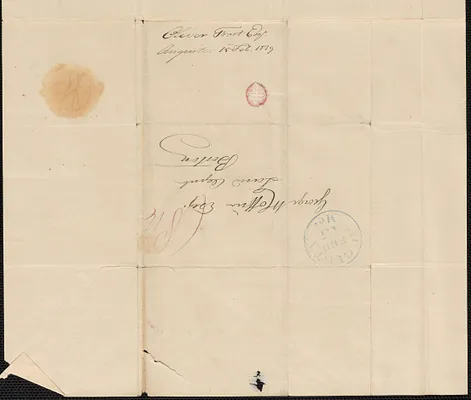 Oliver Frost to George Coffin, 15 February 1839