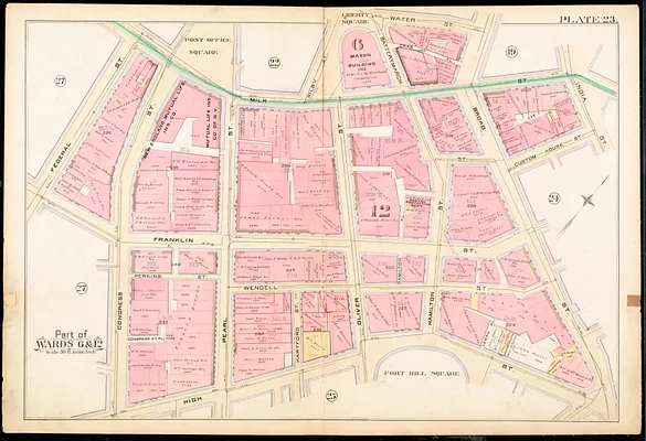 Atlas of the city of Boston : city proper