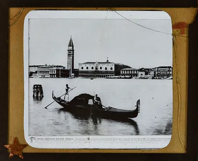 Photograph of the Doges', or Ducal Palace, Venice