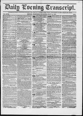 Daily Evening Transcript