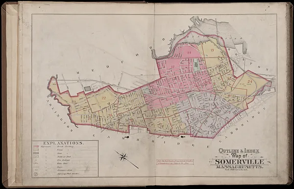 Atlas of the city of Somerville, Massachusetts