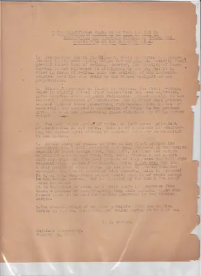 Report, January 25, 1926