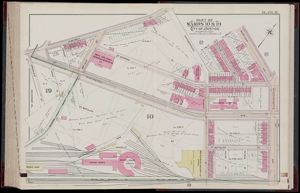 Atlas of the city of Boston, Boston proper