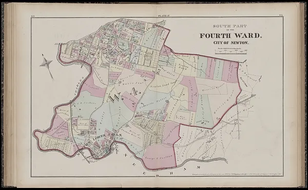 Atlas of the city of Newton, Middlesex Co., Massachusetts