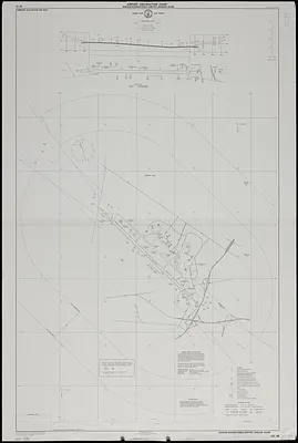 Airport obstruction chart OC 39, Bangor International Airport, Bangor, Maine