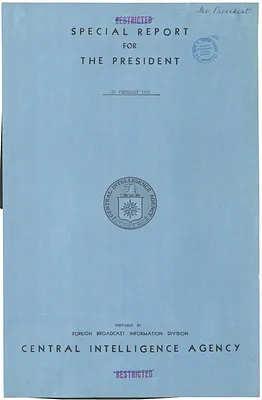 Report, Soviet Radio Comment on the Pravda Interview with Stalin
