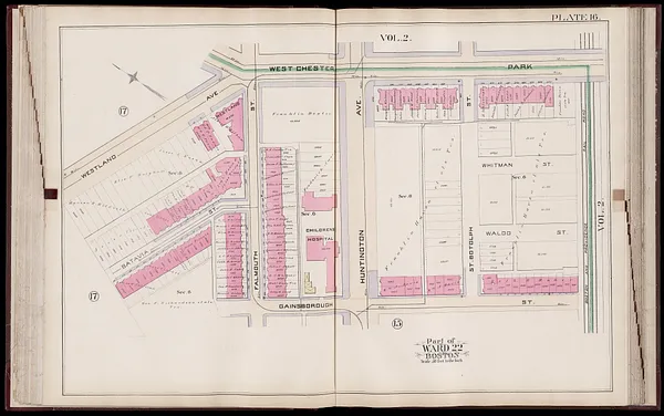 Atlas of the city of Boston : Roxbury, Mass. : volume three : from actual surveys and official records
