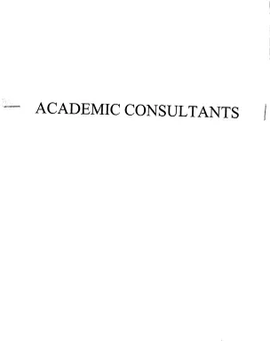Academic Consultants [binder]