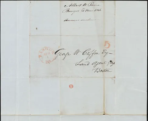 Albert W. Paine to George Coffin, 31 March 1846