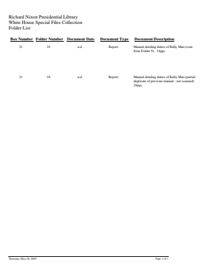 WHSF: Returned, 21-10