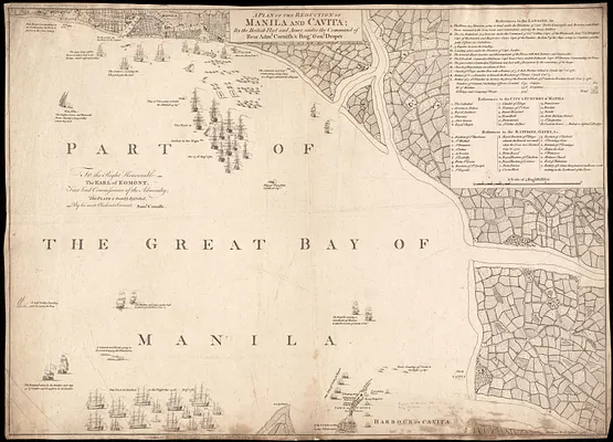 A plan of the reduction of Manila and Cavita