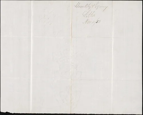 Hinckley and Egery to W. A. Harrington, 4 November 1856