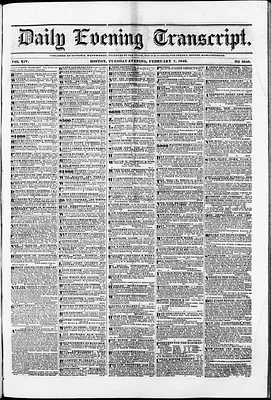 Daily Evening Transcript