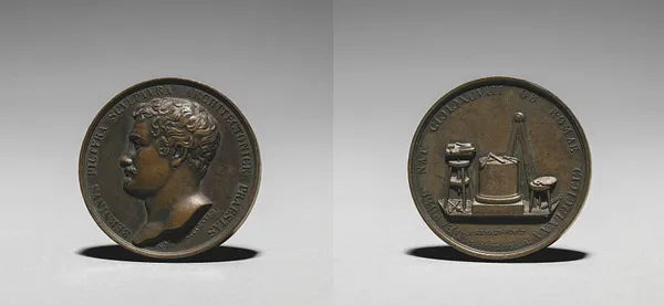 Medal Depicting Gian Lorenzo Bernini (1598-1680) from the Illustrious Men of the Kingdom of the Two Sicilies