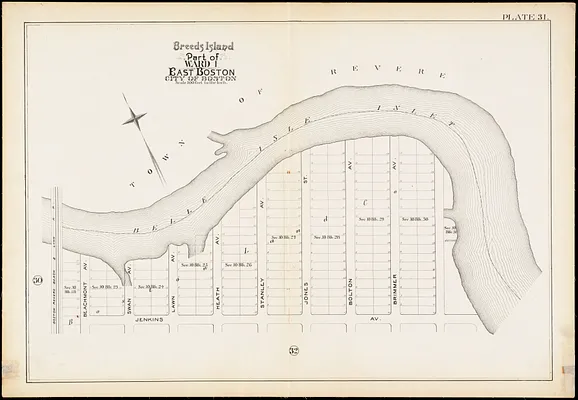 Atlas of the city of Boston : East Boston, Mass.