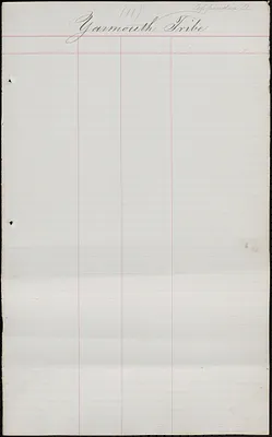 Appendix A- Yarmouth Tribe