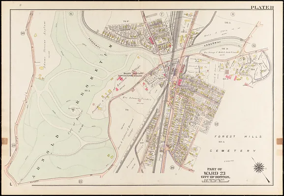 Atlas of the city of Boston, West Roxbury