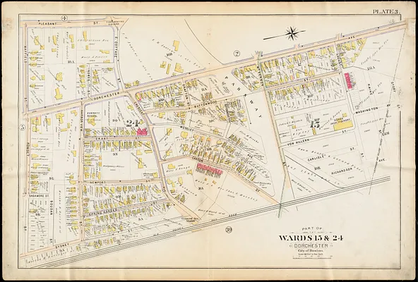 Atlas of the city of Boston : Dorchester, Mass.