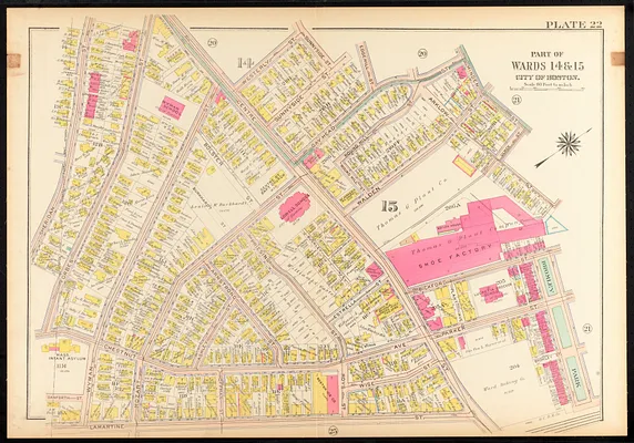 Atlas of the city of Boston, Roxbury