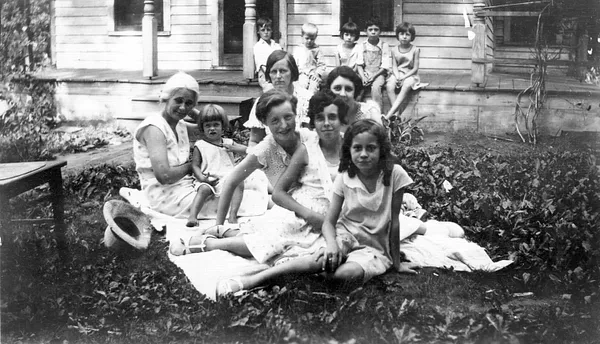 Summer Family Gathering at the Bradwell Home, 1932