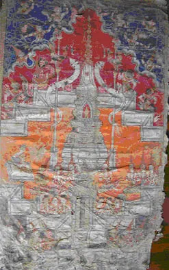 Phra Malai in Tavatimsa Heaven