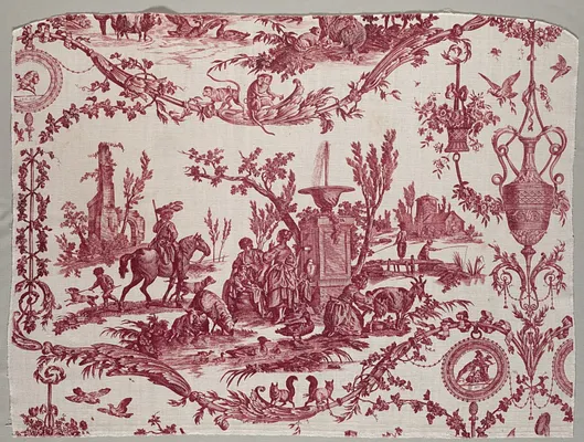 Fragments of Copperplate Printed Cotton
