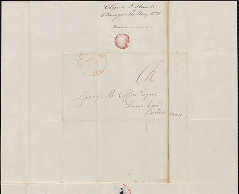 Elijah L. Hamlin to George Coffin, 24 May 1838
