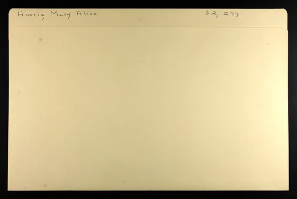Harris, Mary Alice