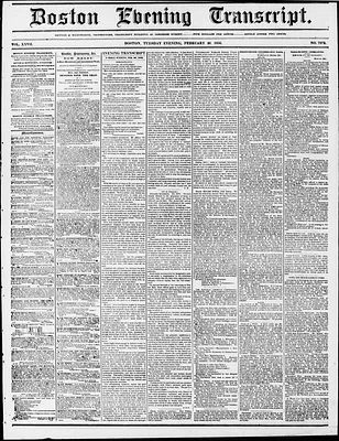 Boston Evening Transcript