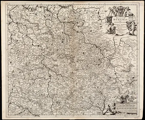 Regnum Bohemia, eique annexae provinciae ut Ducatus Silesia marchionatus Moravia, et Lusatia quae sunt terrae haereditariae imperatoris