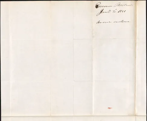 Governor George Boutwell to George Coffin, 30 January 1851