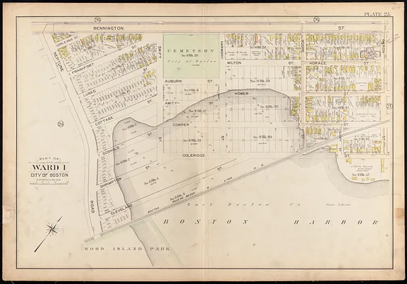 Atlas of the city of Boston, East Boston