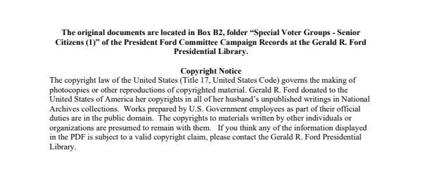 Special Voter Groups - Senior Citizens (1)